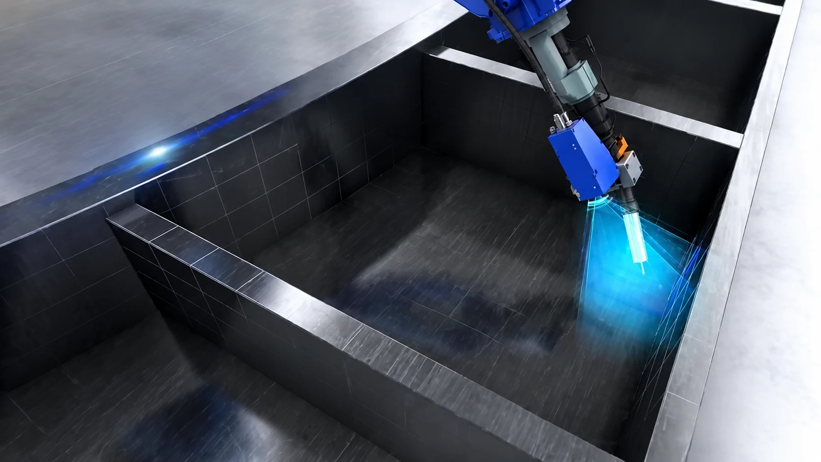 H-Beam Robotic Welding System Application