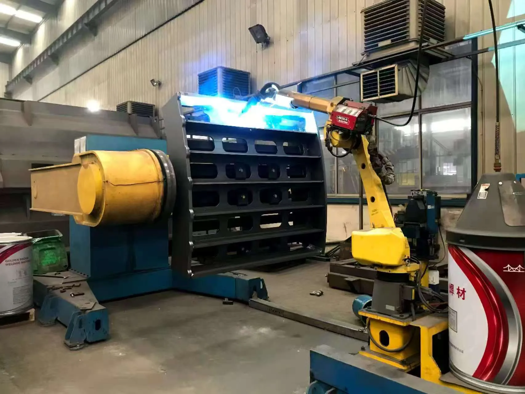 Wind Generator Stator Component Welding Station