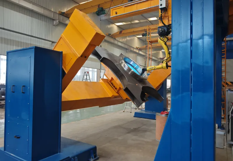 Robotic Welding System for Excavator X-Frames | AGR Robotics