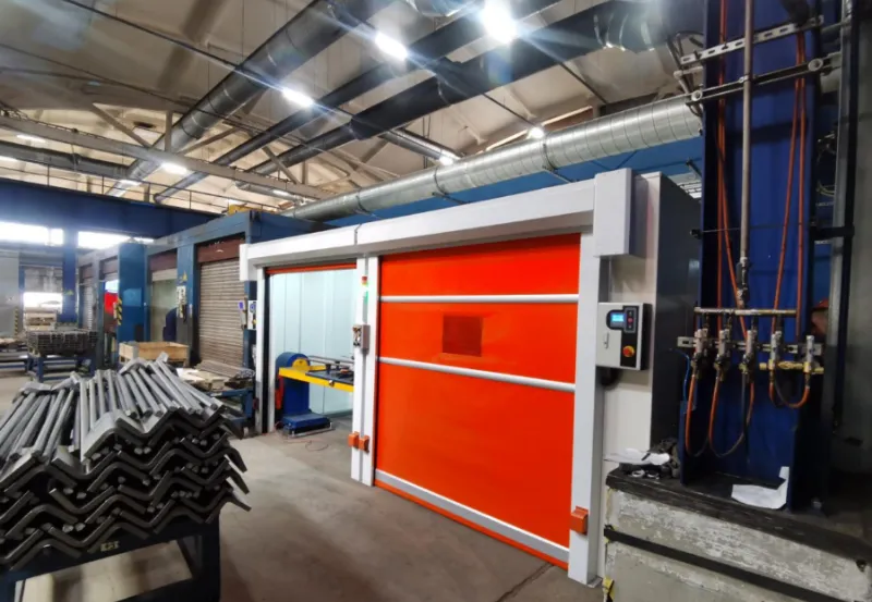 AGR robotic welding system for structural steel fabrication