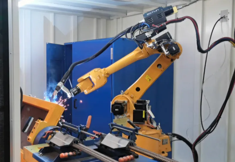 Automated clamping and positioning system for construction components