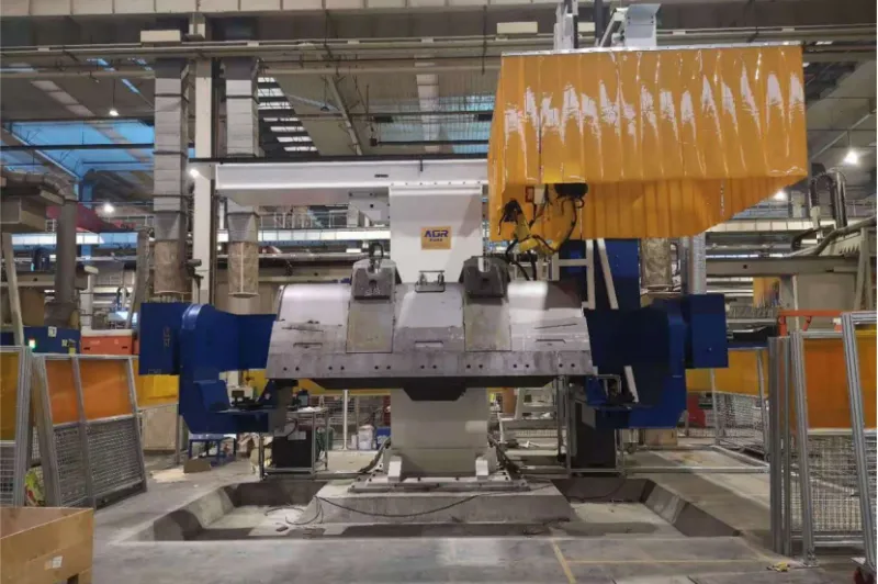 automated welding system for construction machinery attachments