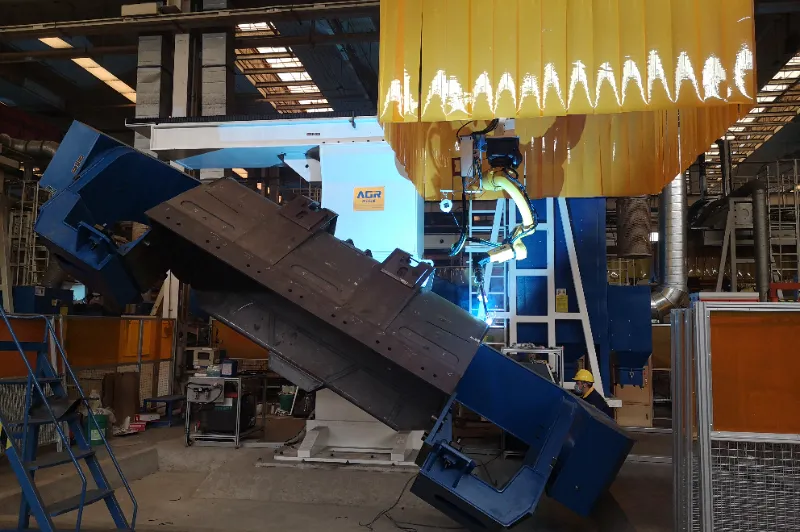 high-strength robotic welding automation for heavy equipment