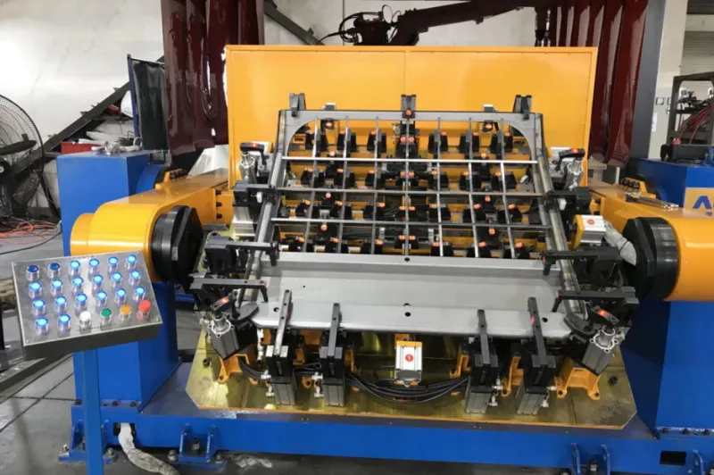 industrial robotic welding for nacelle frames and rotor hubs