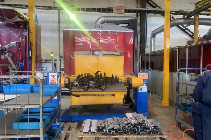 precision welding automation for large wind turbine structures agr robotics