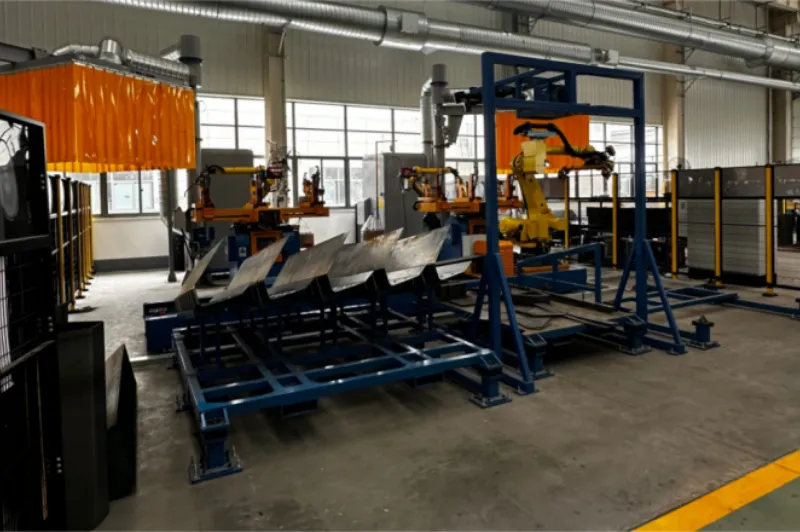 precision welding and assembly automation for material handling equipment agr robotics