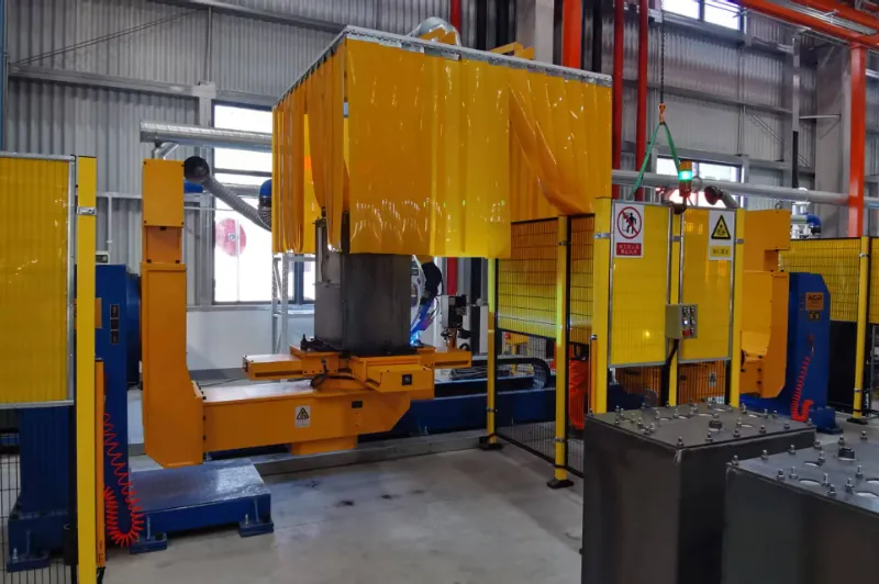 precision robotic welding automation for petrochemical equipment agr robotics