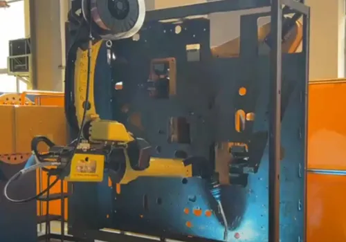 Industrial Washing Machine Frame Robotic Welding | AGR Automation Project