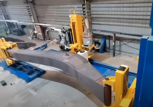50-Ton Excavator Boom | Robotic Welding Automation by Suzhou AGR Robotics
