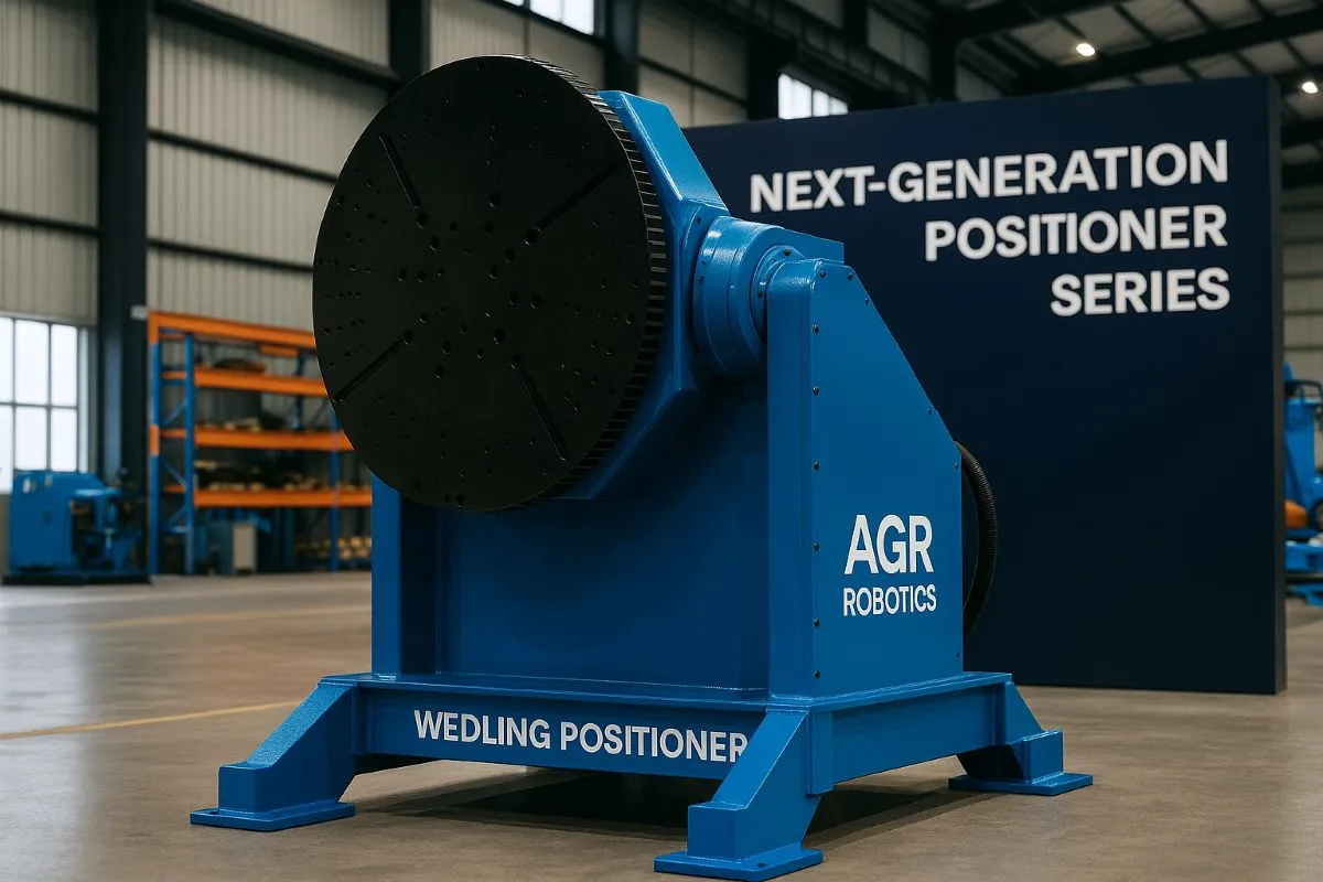 AGR Launches Next-Generation Welding Positioner Series