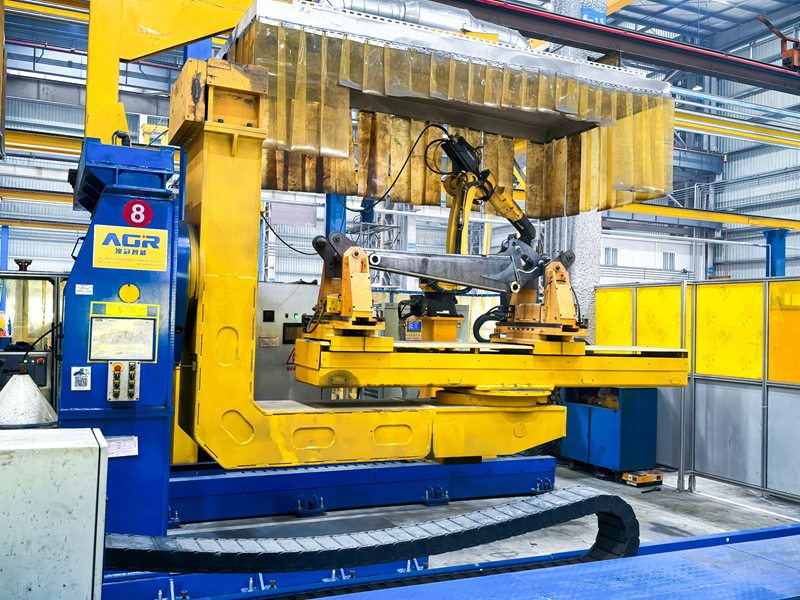 Automated Welding Line for Excavator Booms and Arms