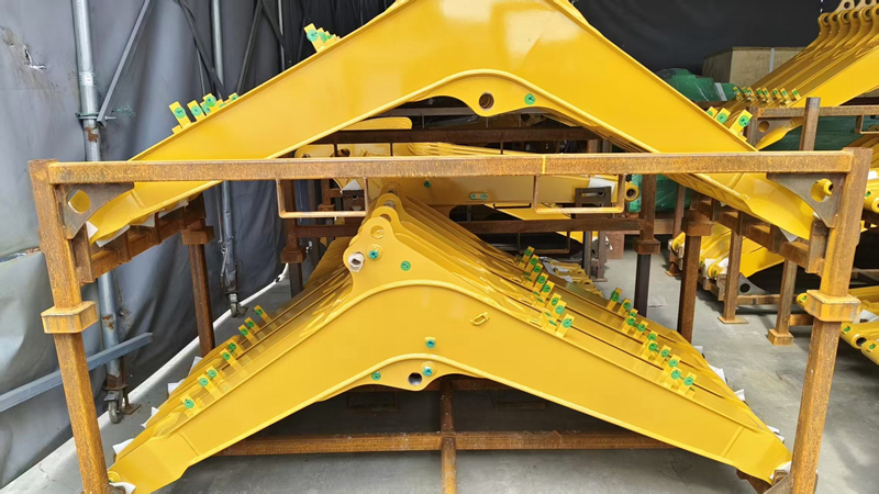 Automated Welding Line for Excavator Booms and Arms