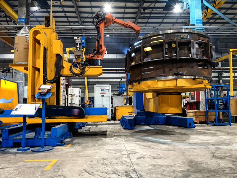 Welding Workstation for Wind Turbine Stators and Rotors